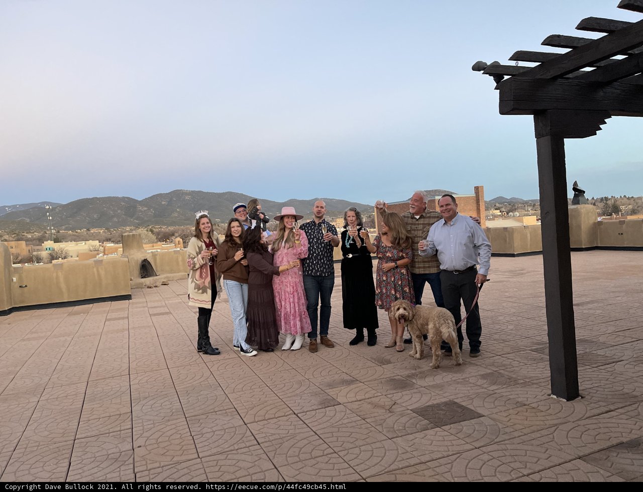 Rooftop Posse in Santa Fe