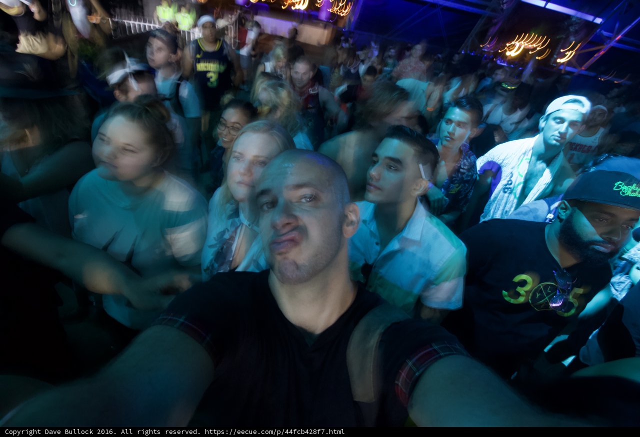 Coachella Night Club Selfie