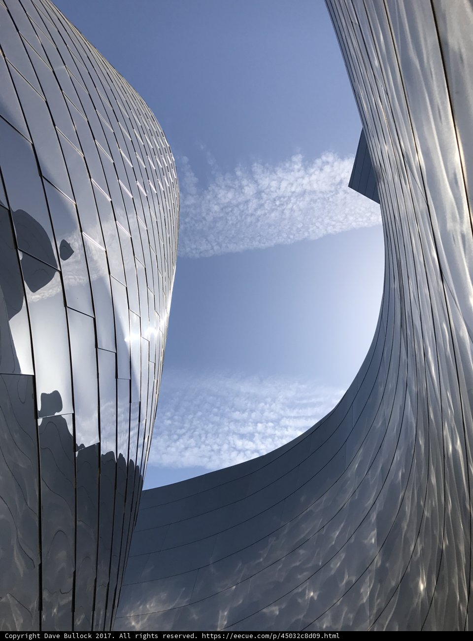 Overlooking the Sky and Cityscape from an Architecture Marvel