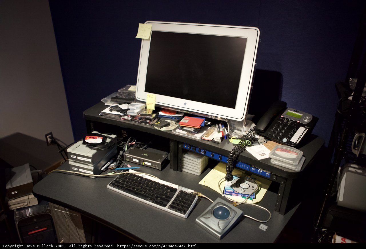 A Fully Equipped Computer Desk