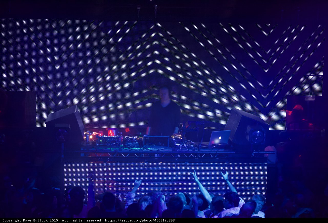 Sasha gets the crowd going with electrifying sounds