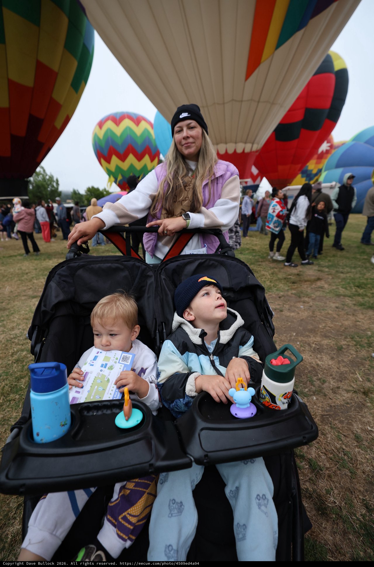 Family Wonder at Sonoma Hot Air Balloon Festival