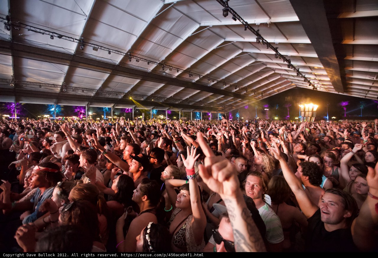 Coachella 2012 Crowd Goes Wild