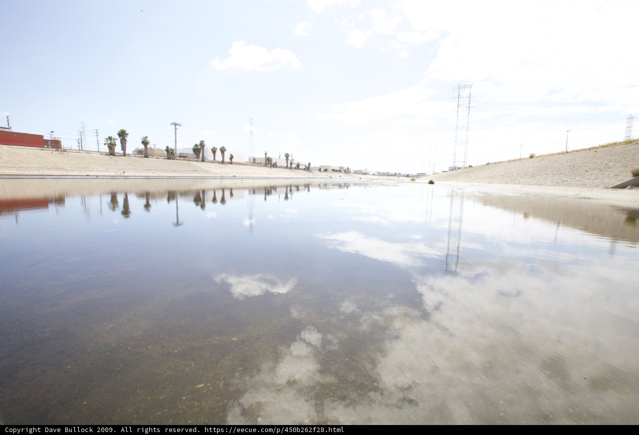 Blue Skies Over the River