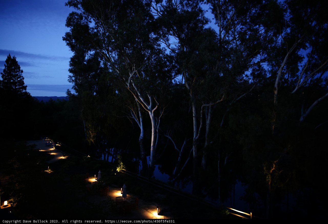 Enchanting Napa River Nightscape