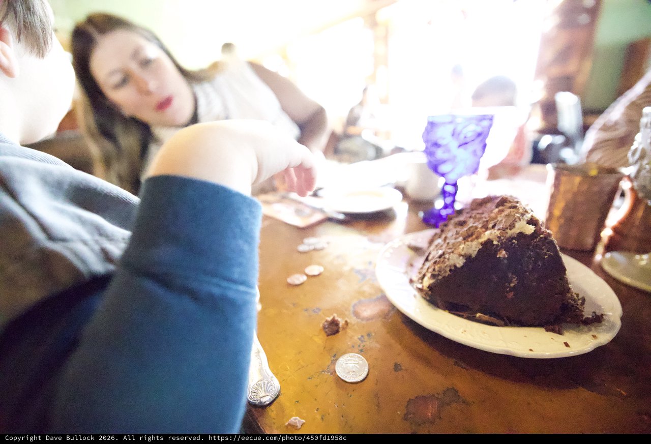 Birthday Celebration with Chocolate Dome Cake