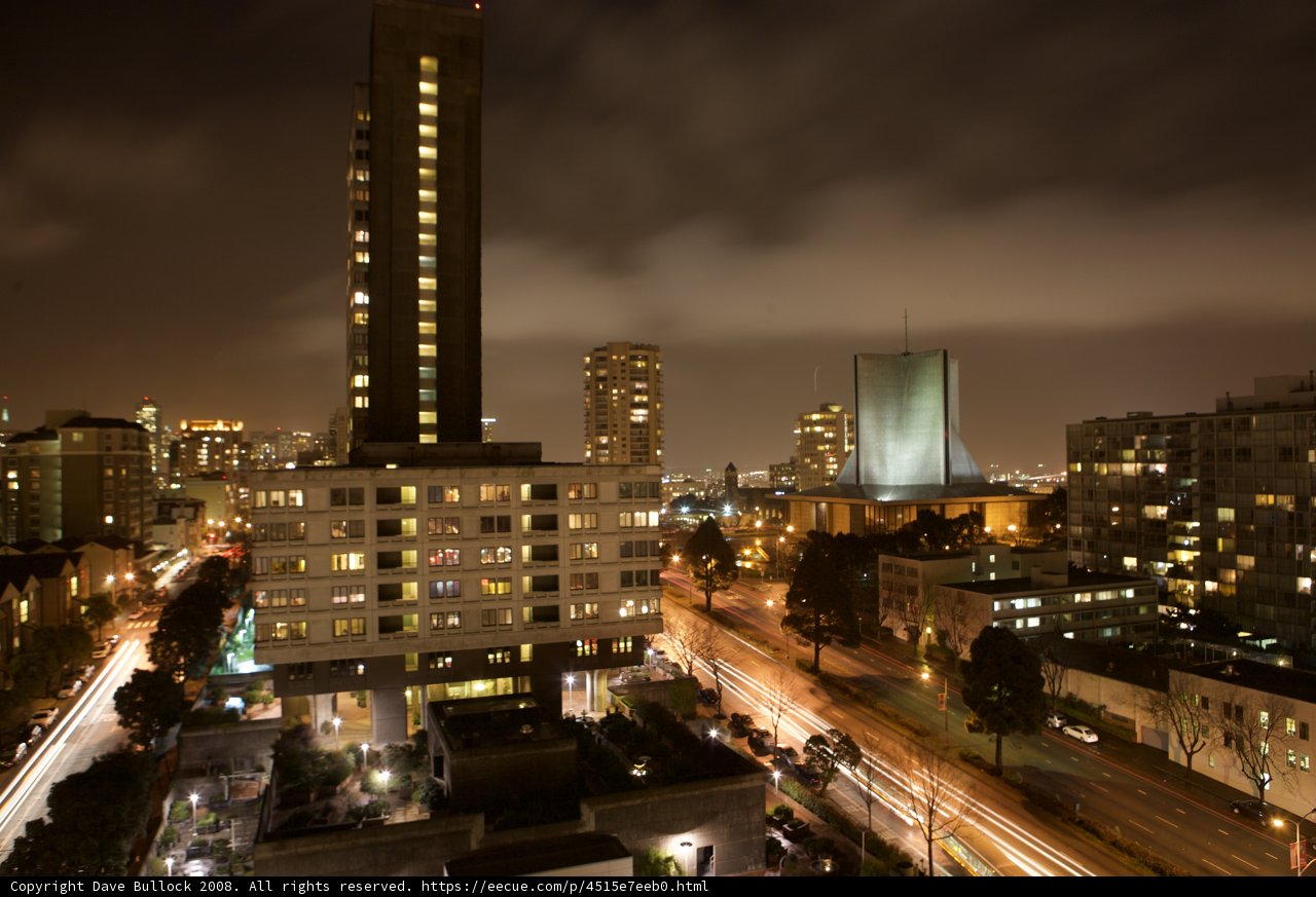 A Nighttime Metropolis