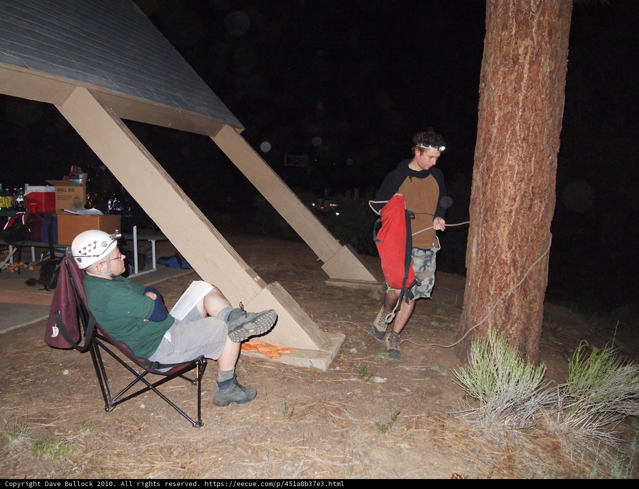 Night Camping with Friends
