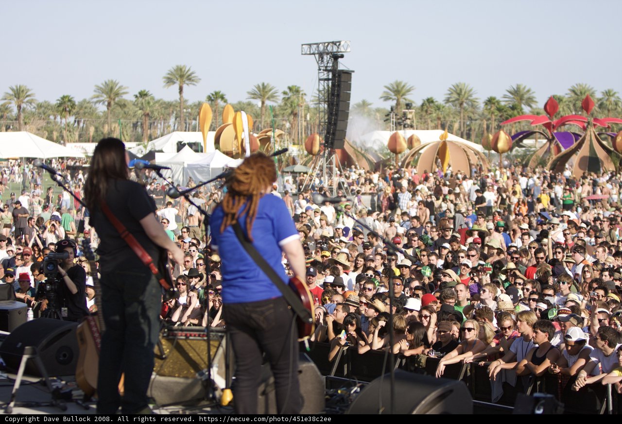 High-energy performance at Coachella