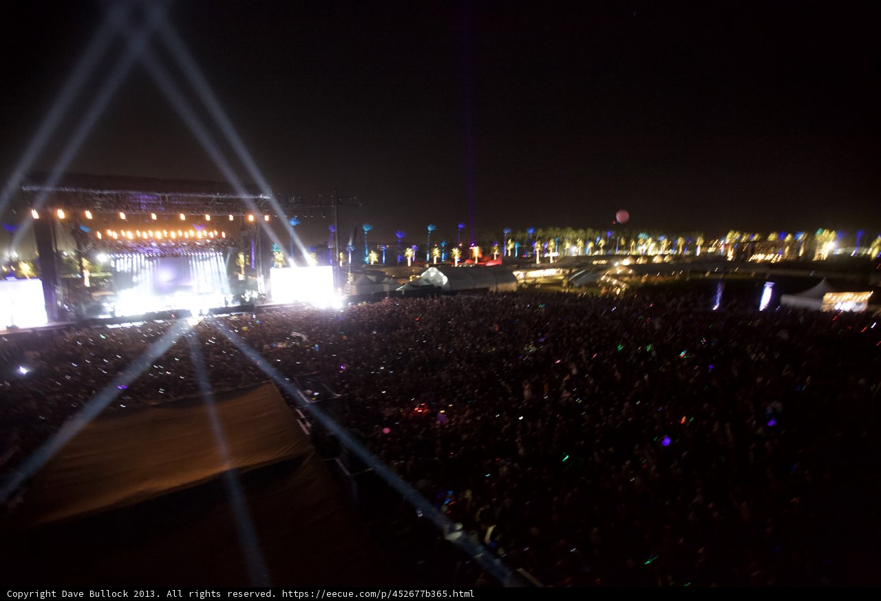 A Night of Lights and Music at Coachella