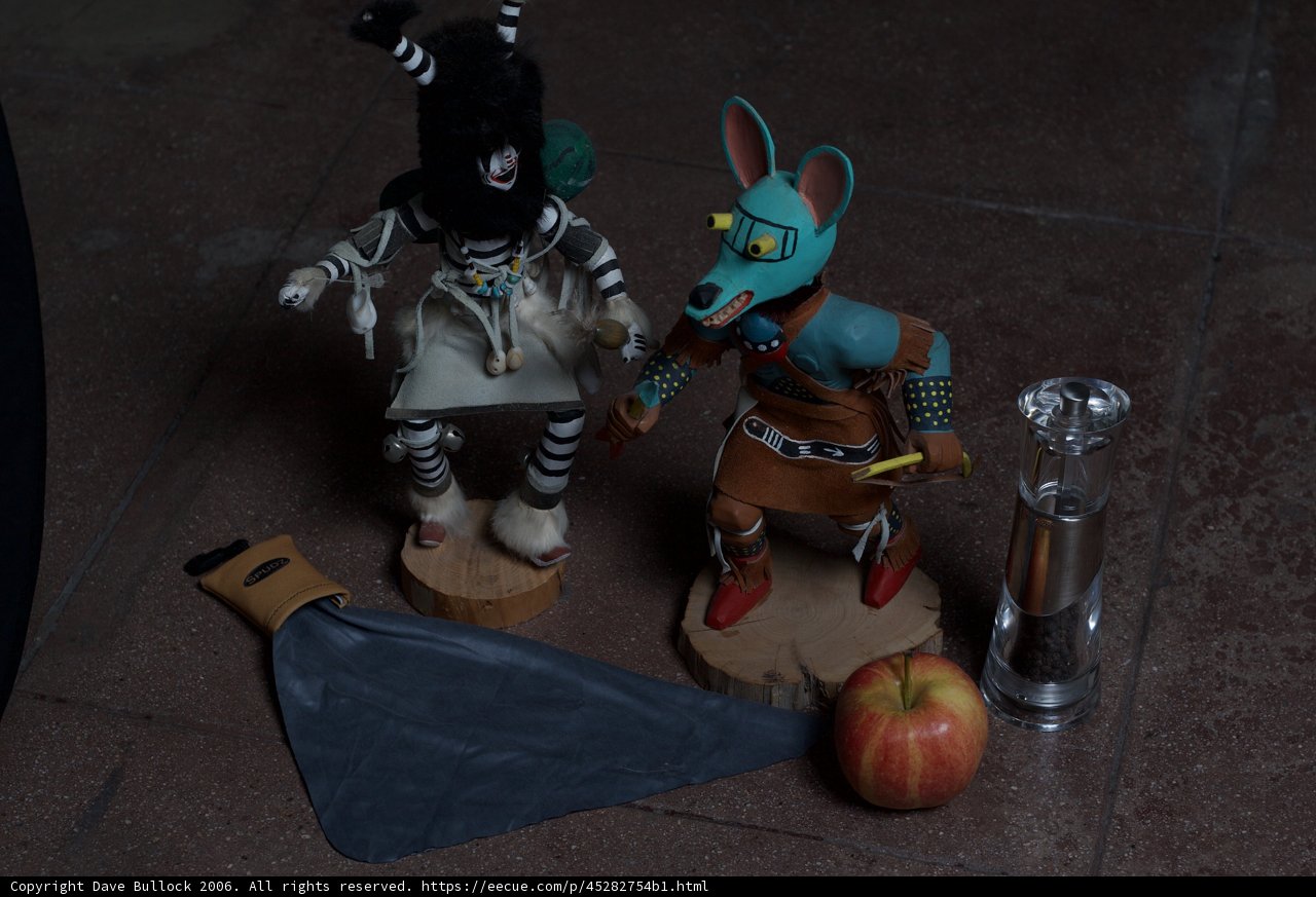 Apple-Loving Figurines