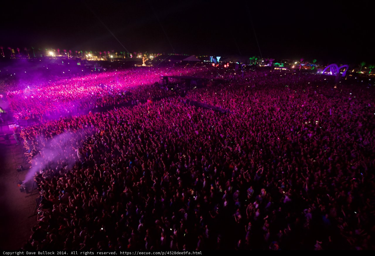 Rocking under the night sky