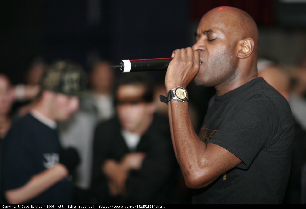MC Q on Stage