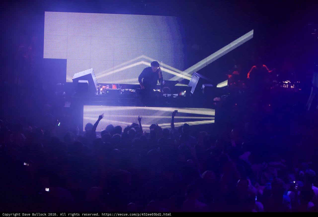 DJ Sasha Rocks the Crowd at 2010 Concert