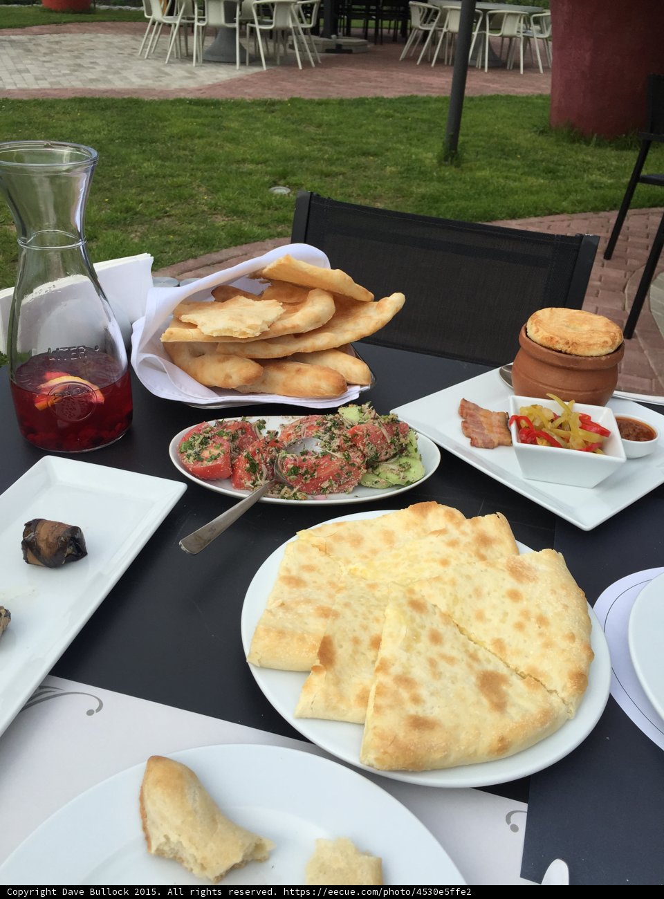 Delicious Lunch spread in Tbilisi