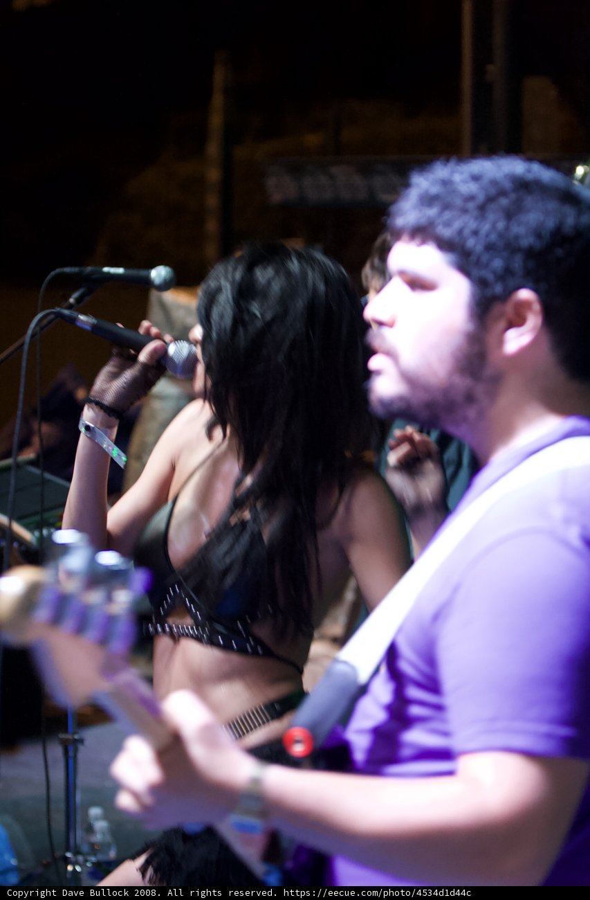 Musical Duo Rocking the Night Away