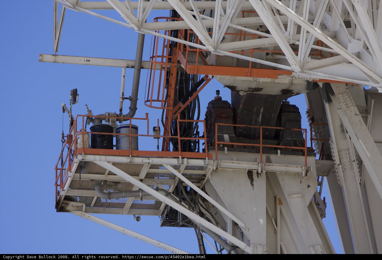 Towering Construction Crane
