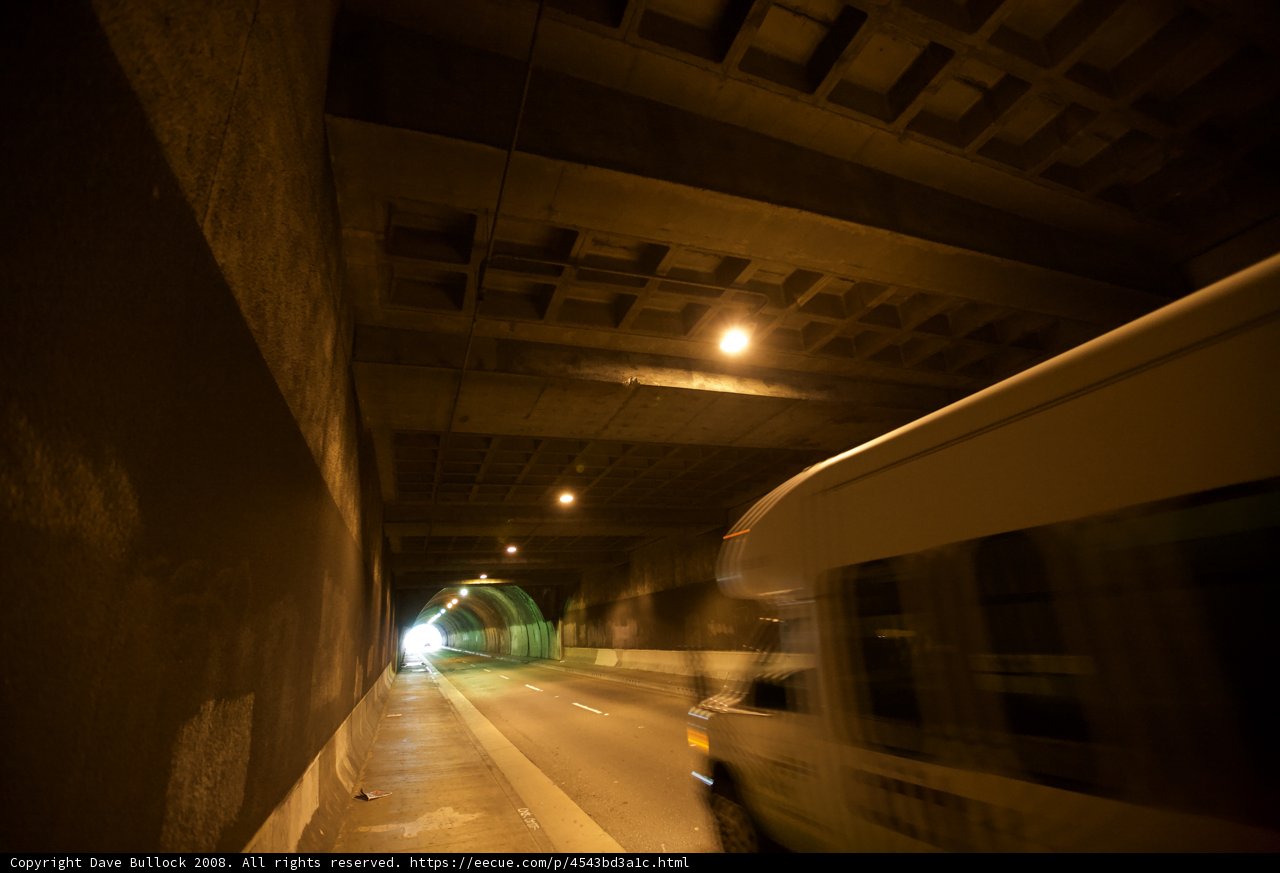 Night Ride through the Tunnel
