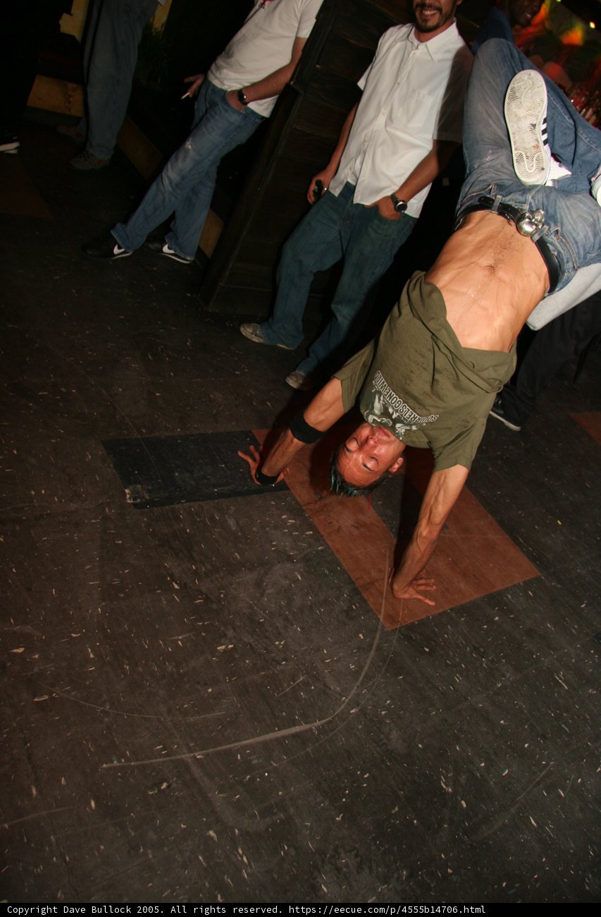 Skateboard Handstand