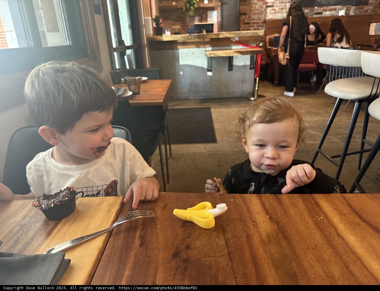 Sweet Moments at the Cafe