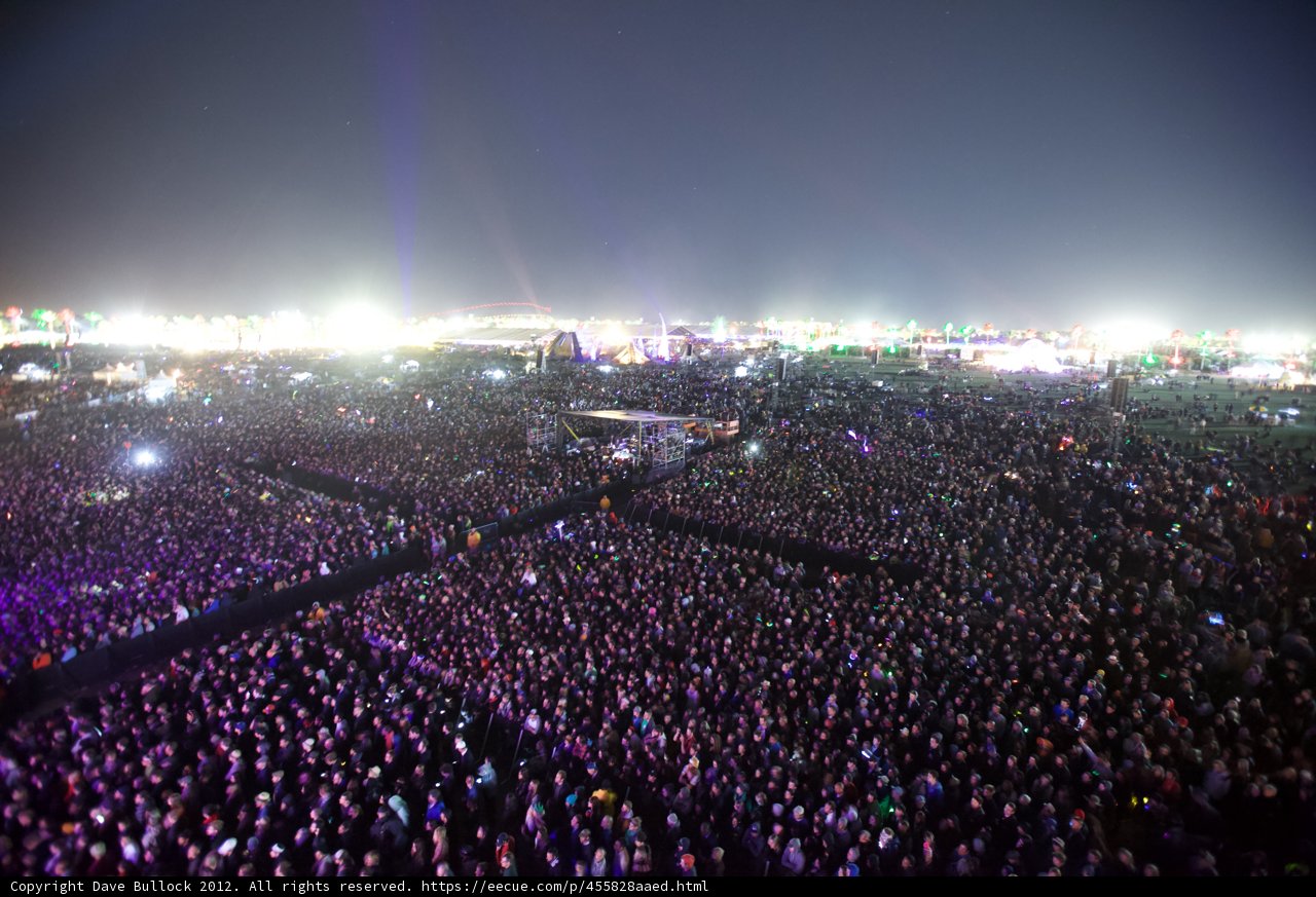 A Sea of Music Lovers.