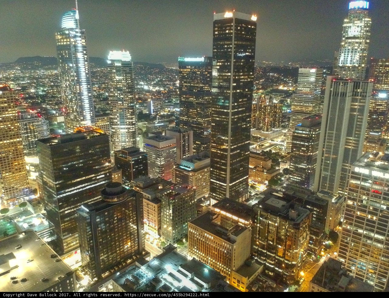Overlooking the Lights of LA