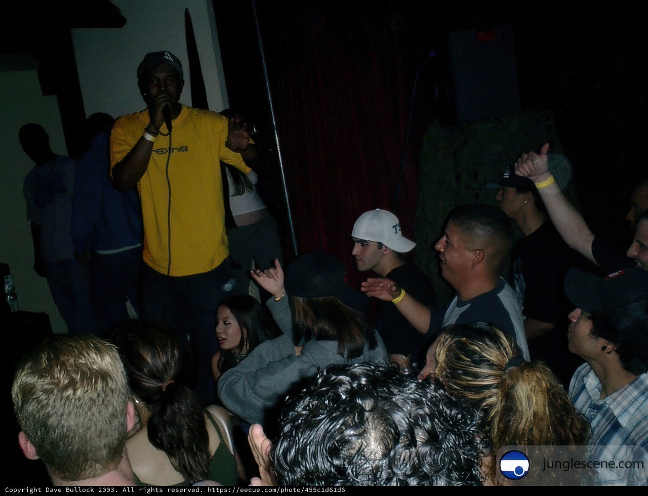 Theo Rossi Addresses Night Club Audience