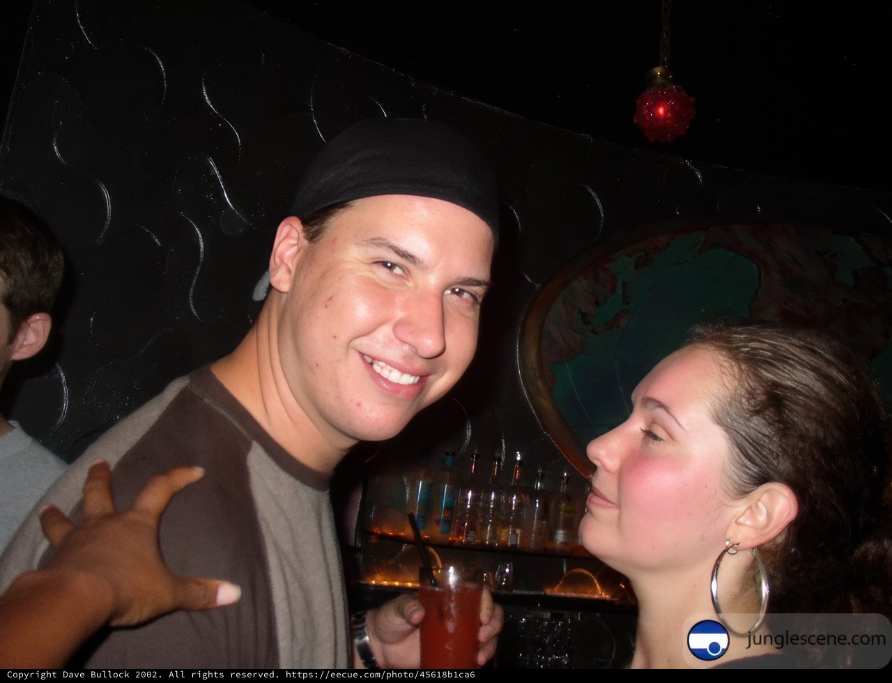 Smiling Couple at the Pub