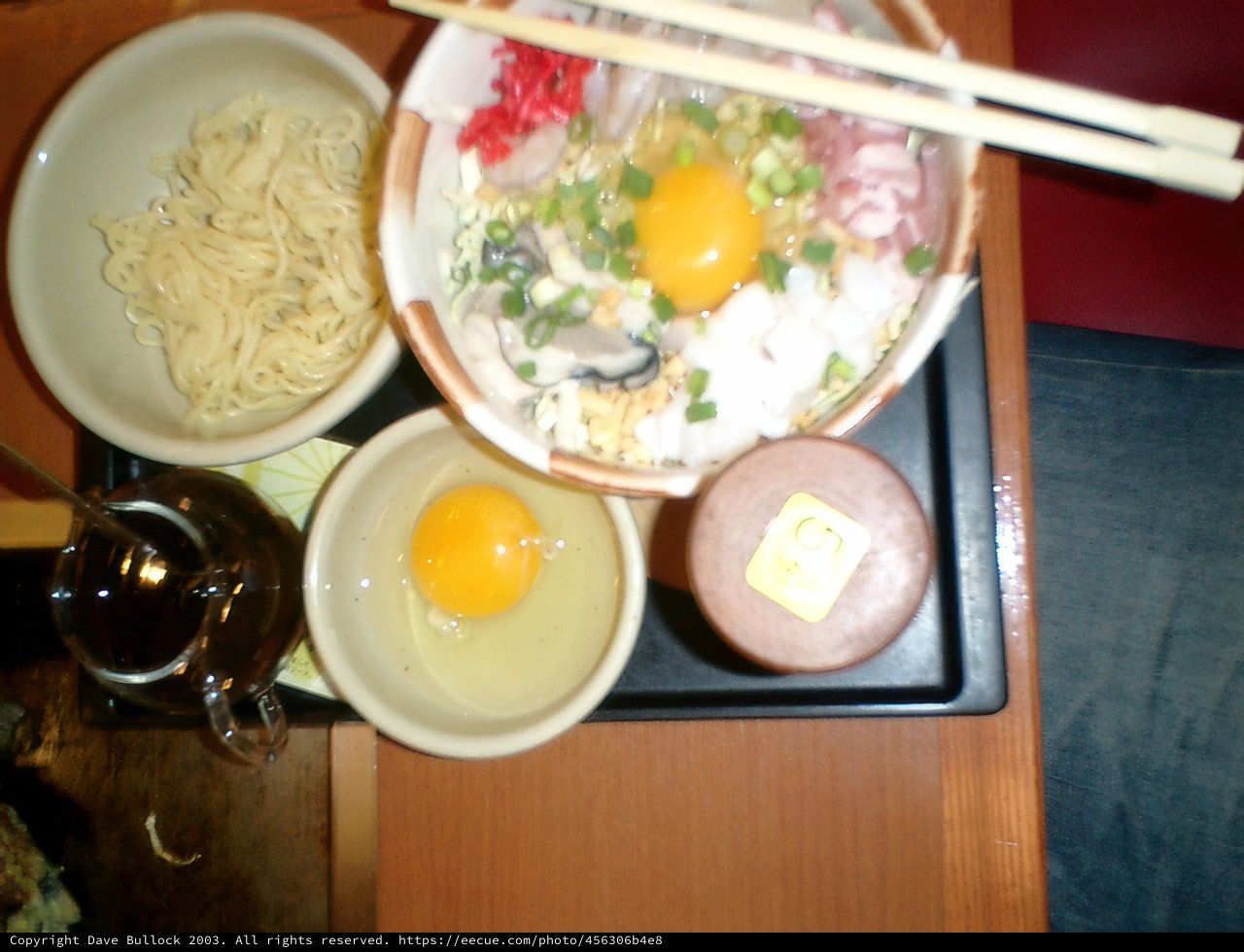 A delicious bowl of ramen on a traditional Japanese tray
