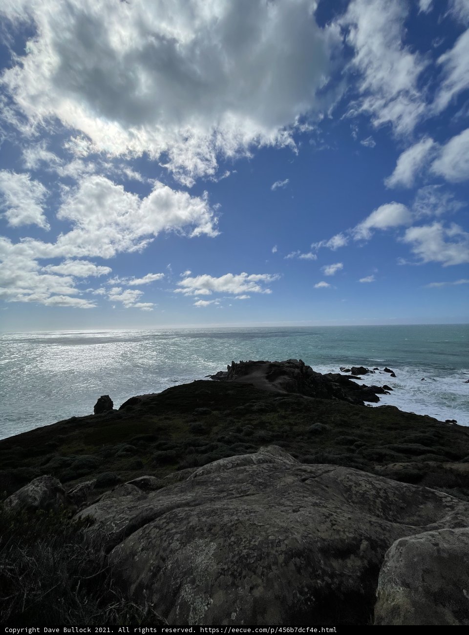 A Majestic View from the Rocky Cliff