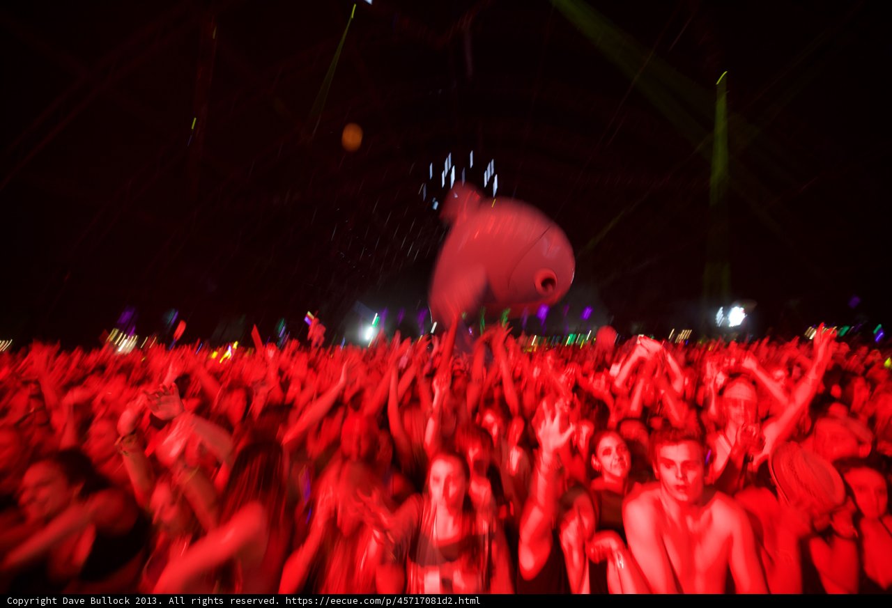 Urban Crowd at Coachella Concert