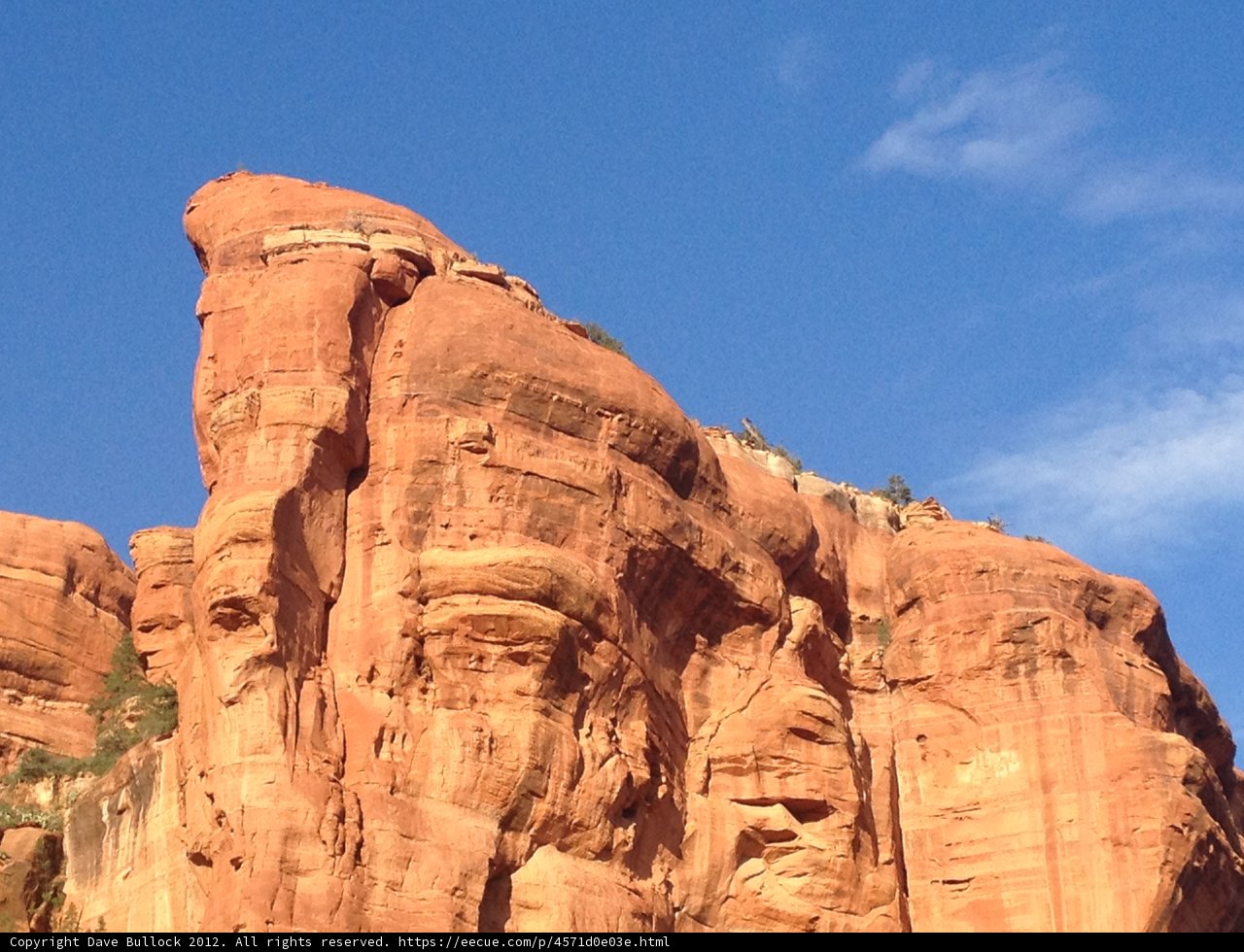 Majestic Cliff in Coconino National Forest