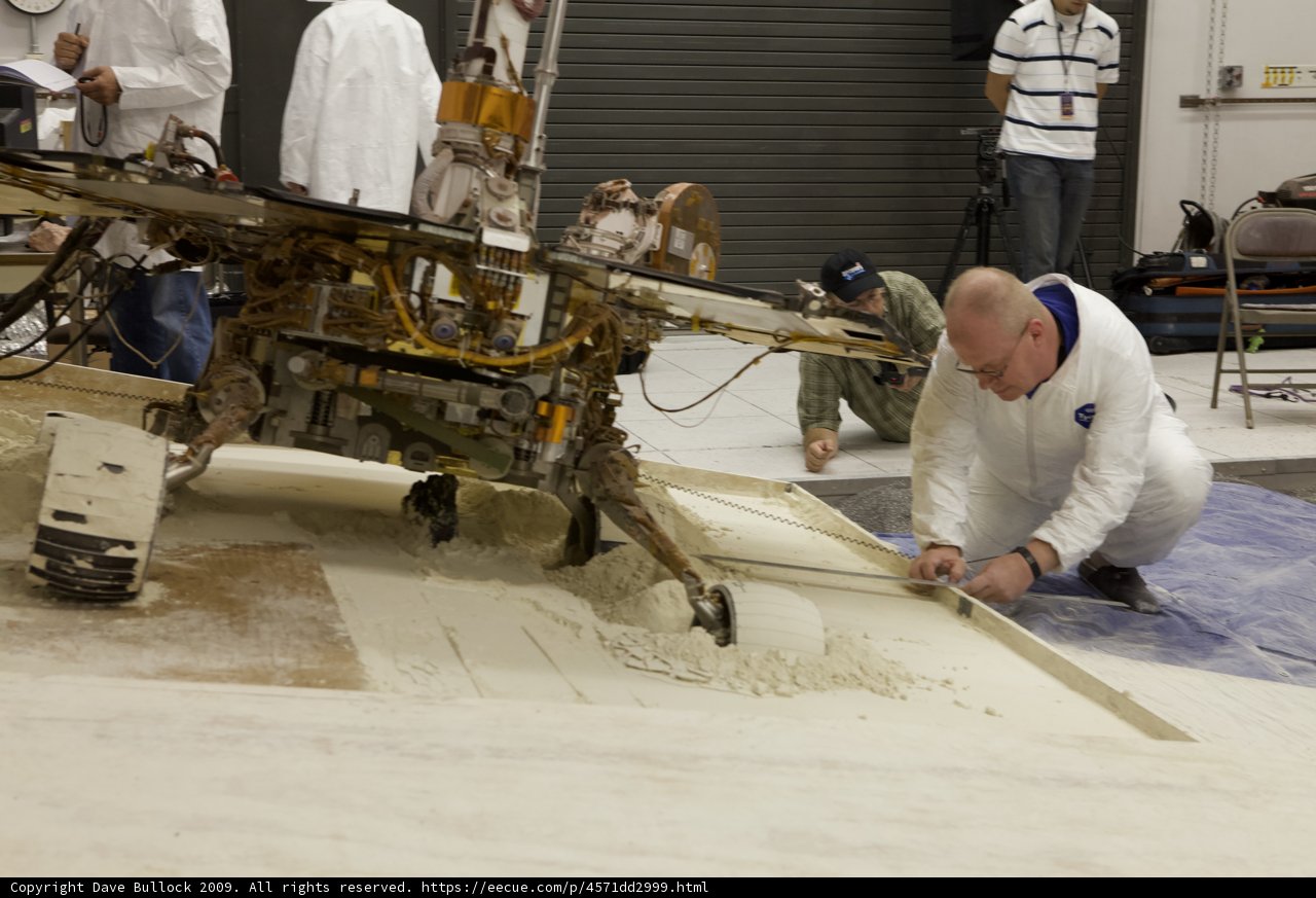 Woodworking on the Mars Rover
