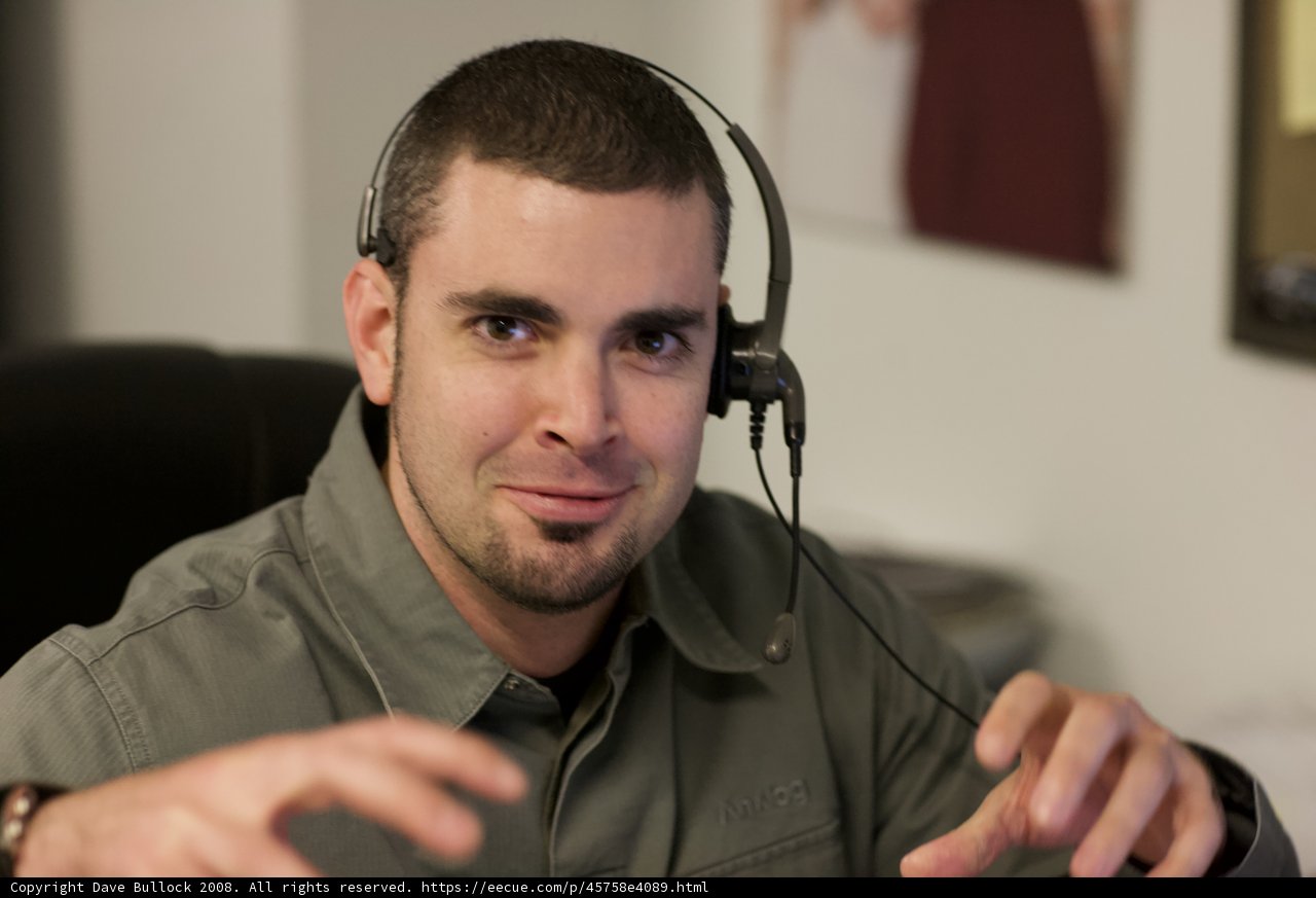 Dan B at the APC Office