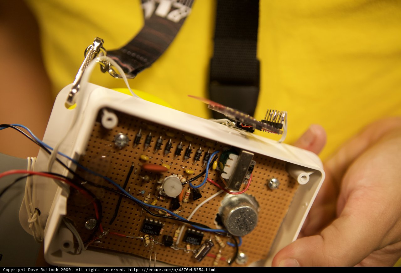 Electronic gadget in hand