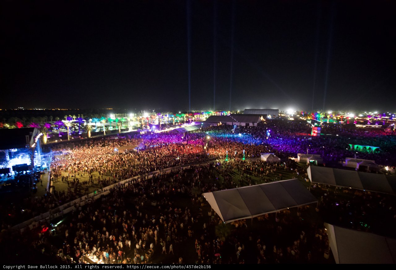 Nighttime Reverie at Coachella