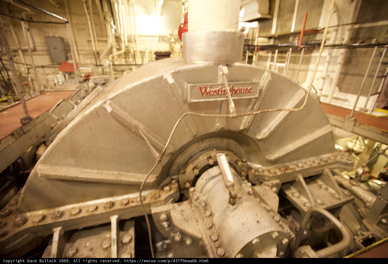Industrial Motor Machine in Factory Building