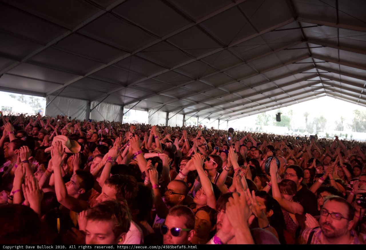 Hands Up at Coachella