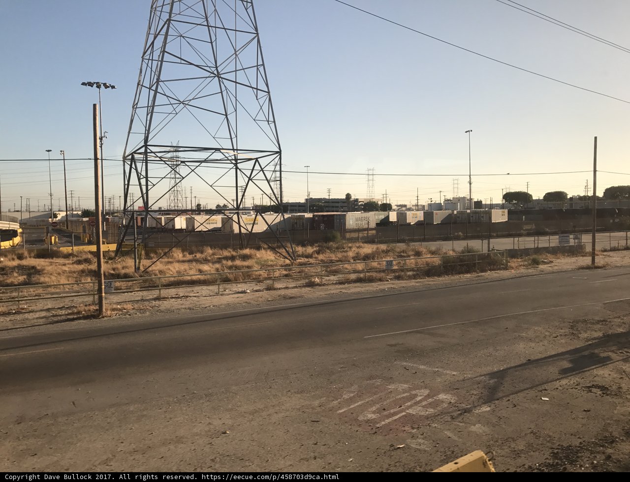 The Quiet Afternoon at the Power Lines