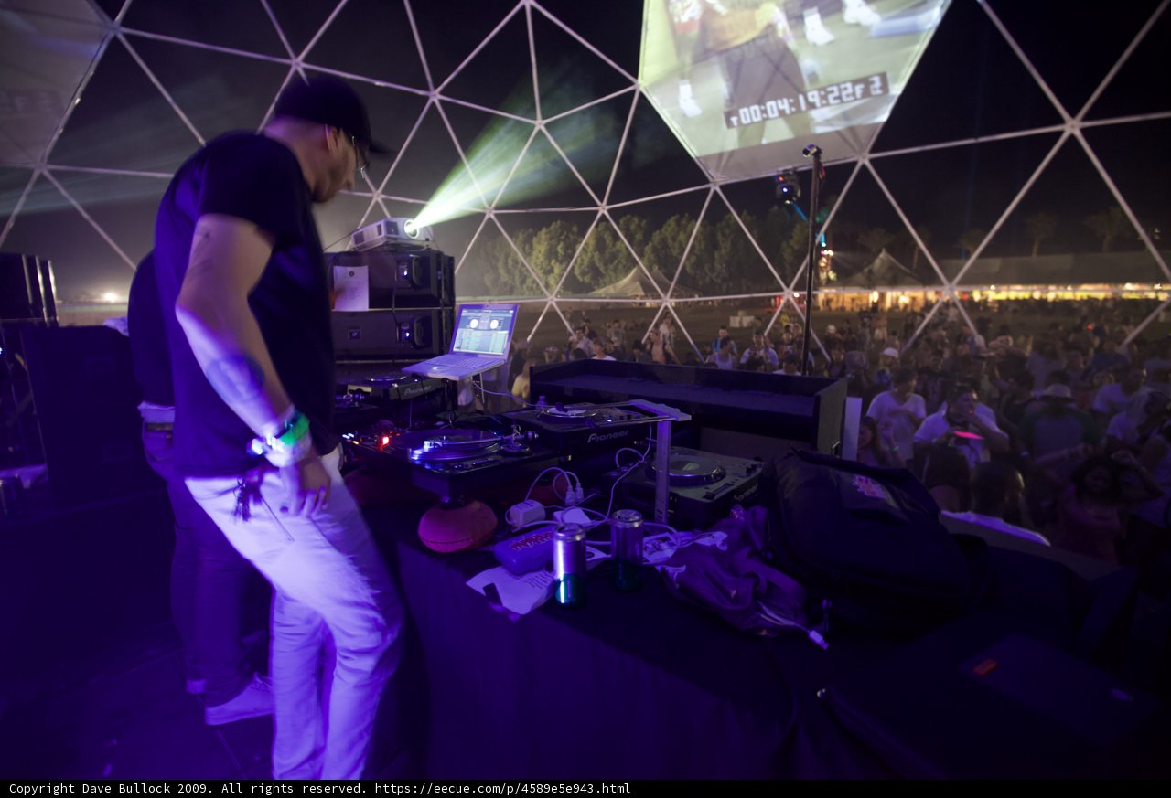 Musical Performance in Coachella Dome