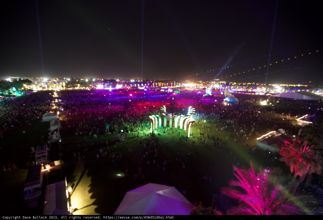 Lights and Flares at Urban Festival