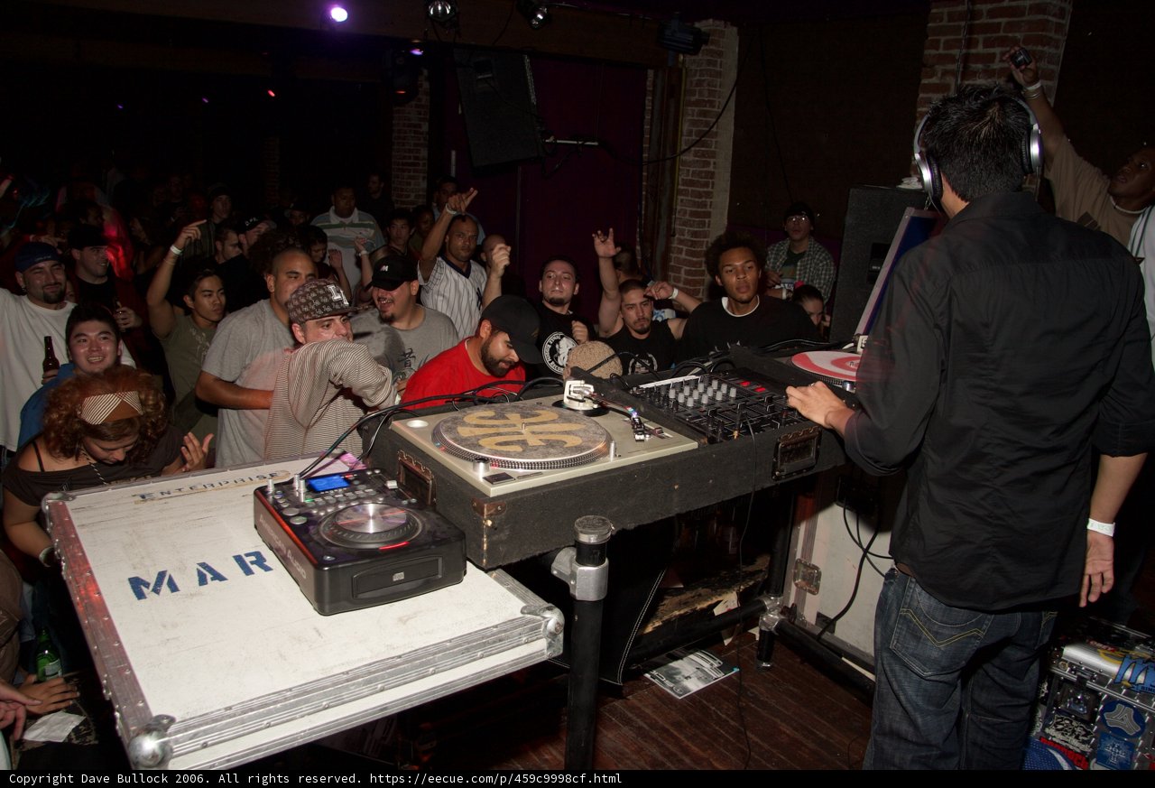 DJ Mastering the Beat