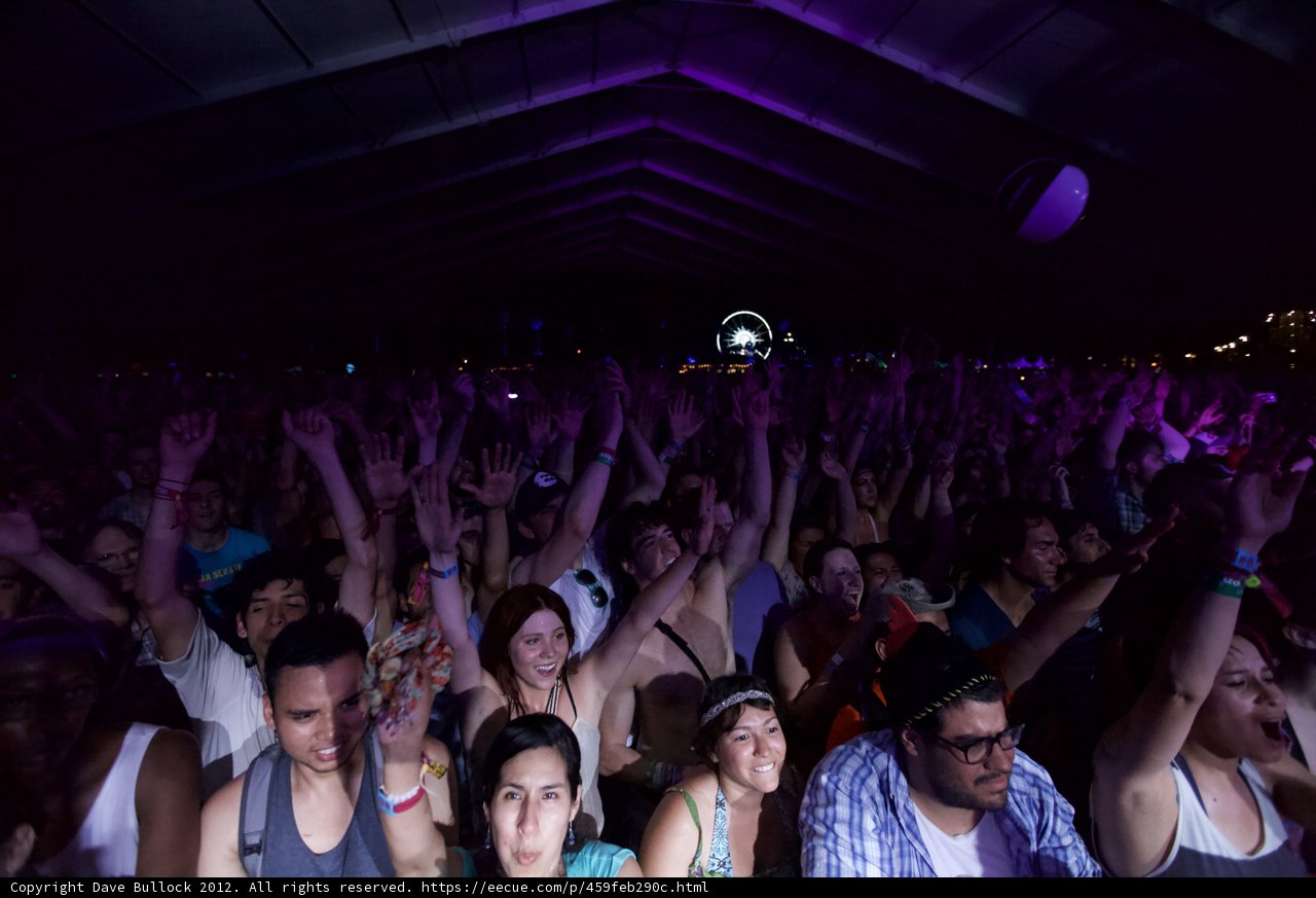 Coachella Crowd Goes Wild