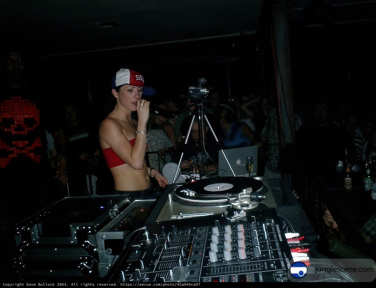 The Red-Hatted DJ