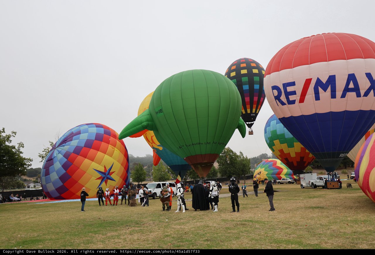 Star Wars Meets the Sky at Balloon Classic