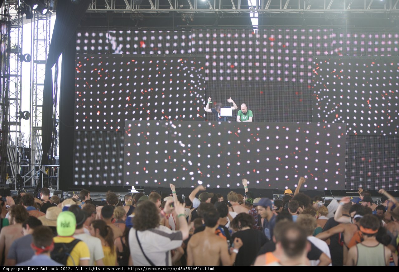 Massive Crowd at Coachella Concert