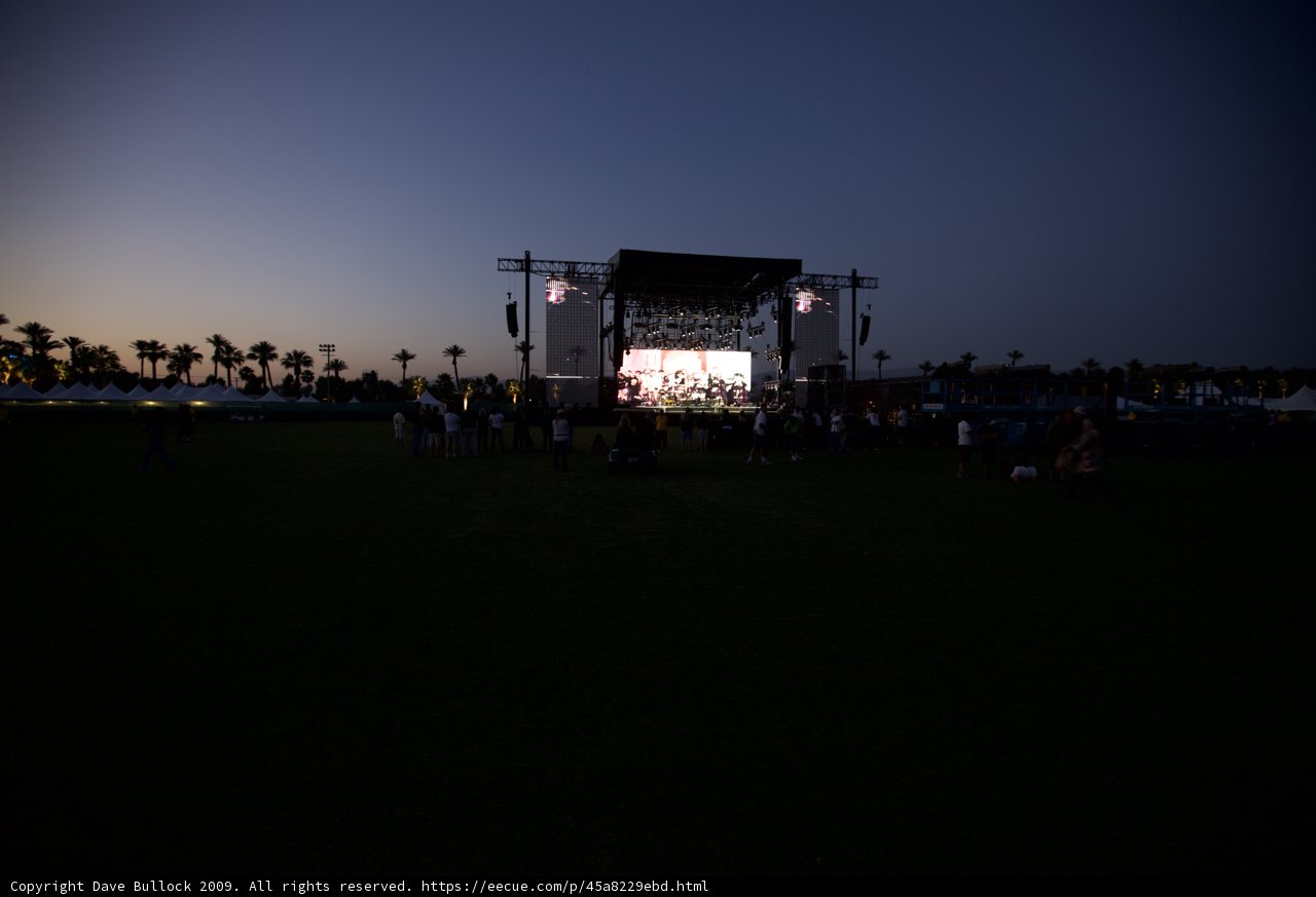Concert Stage Silhouettes