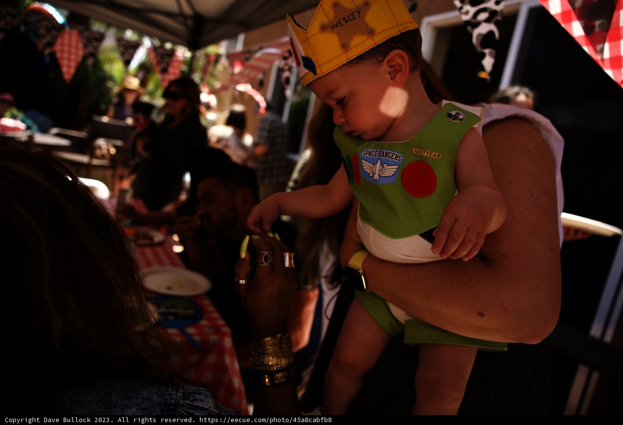 Treasured Moments at Wesley's First Birthday Party