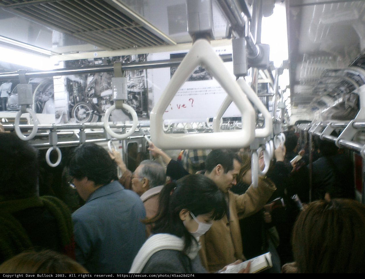 Commuting in Tokyo