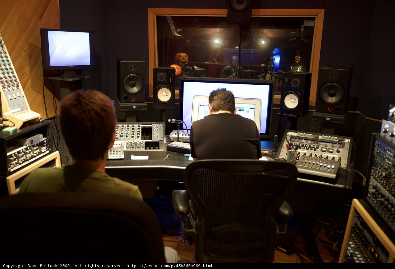 Recording Session in 2009